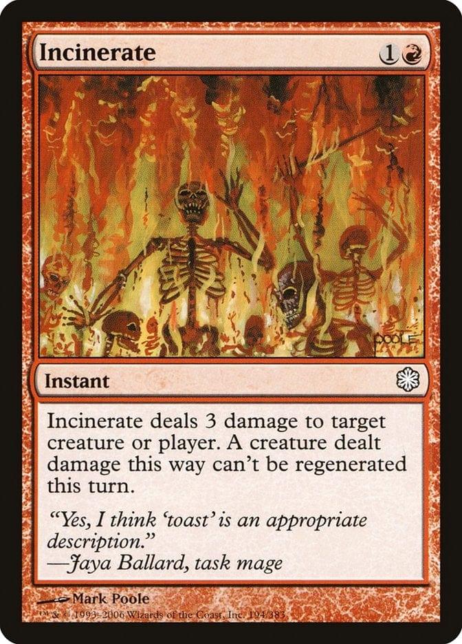 Incinerate [Coldsnap Theme Decks] - La Boîte Mystère ( The Mystery Box)
