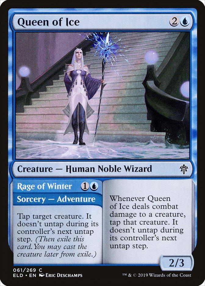 Queen of Ice // Rage of Winter [Throne of Eldraine] - La Boîte Mystère ( The Mystery Box)