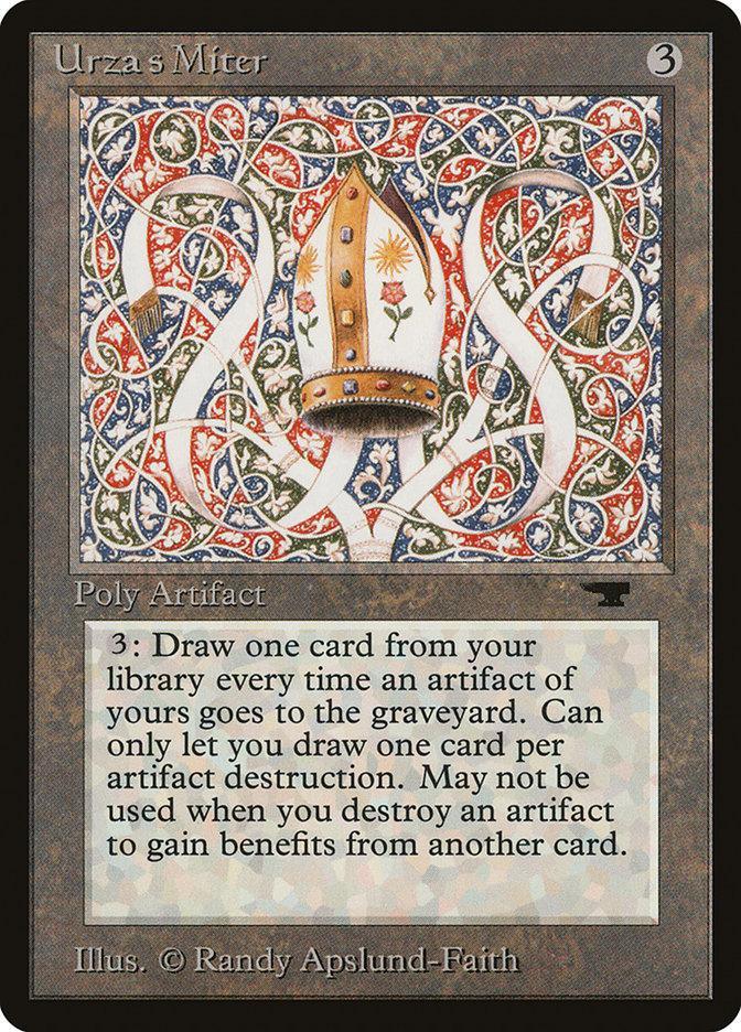 Urza's Miter [Antiquities] - La Boîte Mystère ( The Mystery Box)