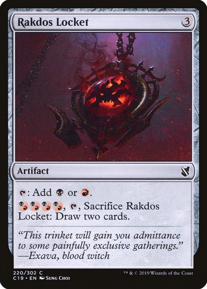Rakdos Locket [Commander 2019] - La Boîte Mystère ( The Mystery Box)