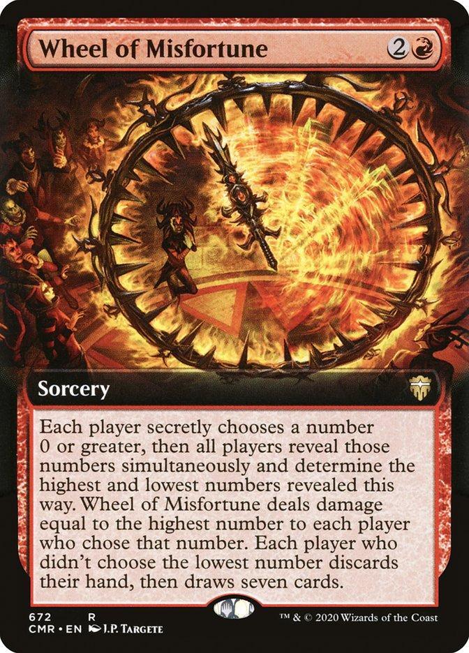 Wheel of Misfortune (Extended) [Commander Legends Extended] - La Boîte Mystère ( The Mystery Box)