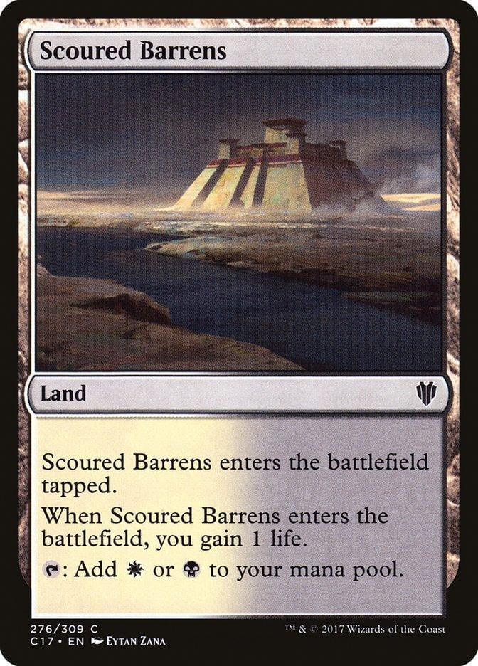 Scoured Barrens [Commander 2017] - La Boîte Mystère ( The Mystery Box)