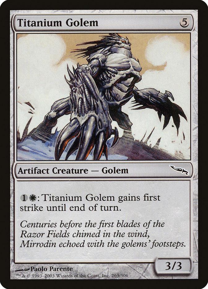 Titanium Golem [Mirrodin] - La Boîte Mystère ( The Mystery Box)