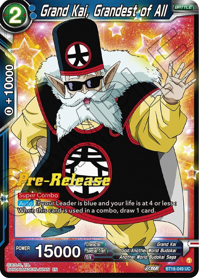 Grand Kai, Grandest of All (BT18-049) [Dawn of the Z-Legends Prerelease Promos] - La Boîte Mystère ( The Mystery Box)