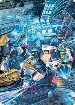 Covert Technician Art Card [Kamigawa: Neon Dynasty Art Series] - La Boîte Mystère ( The Mystery Box)