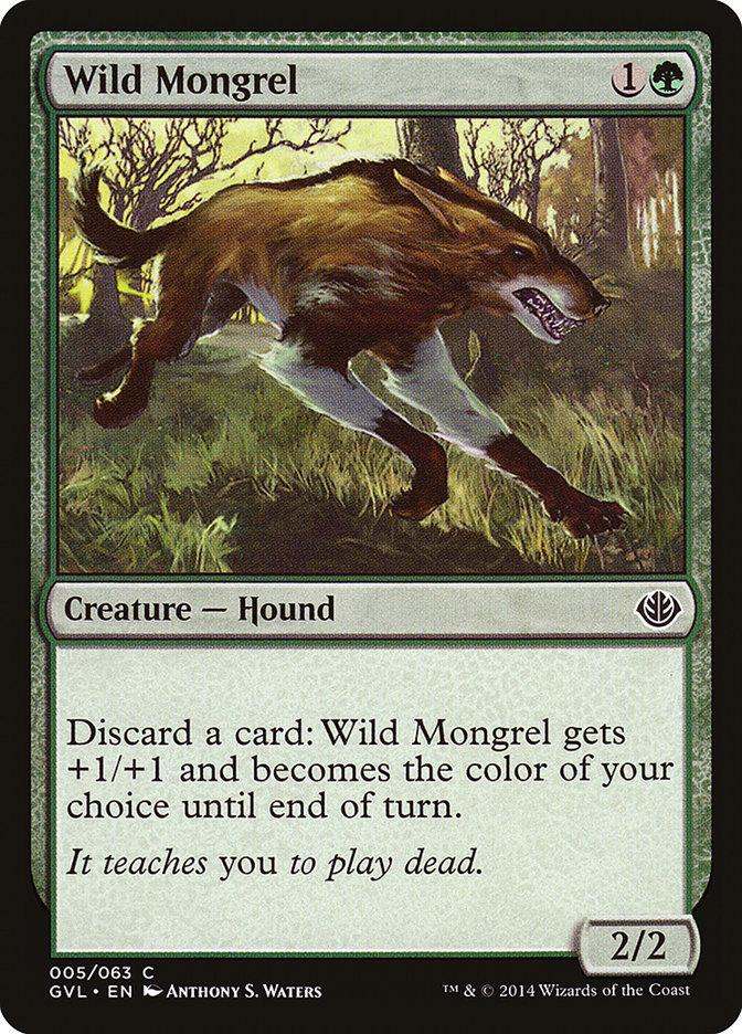Wild Mongrel (Garruk vs. Liliana) [Duel Decks Anthology] - La Boîte Mystère ( The Mystery Box)