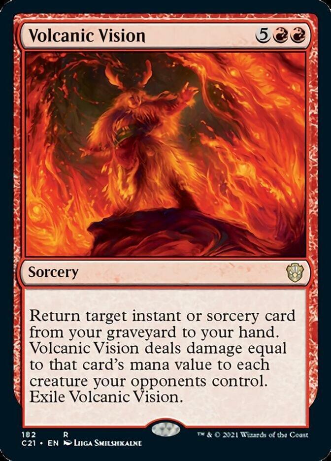 Volcanic Vision [Commander 2021] - La Boîte Mystère ( The Mystery Box)