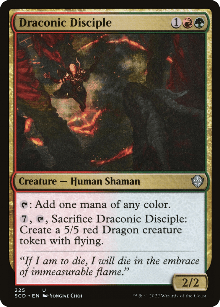 Draconic Disciple [Starter Commander Decks] - La Boîte Mystère ( The Mystery Box)