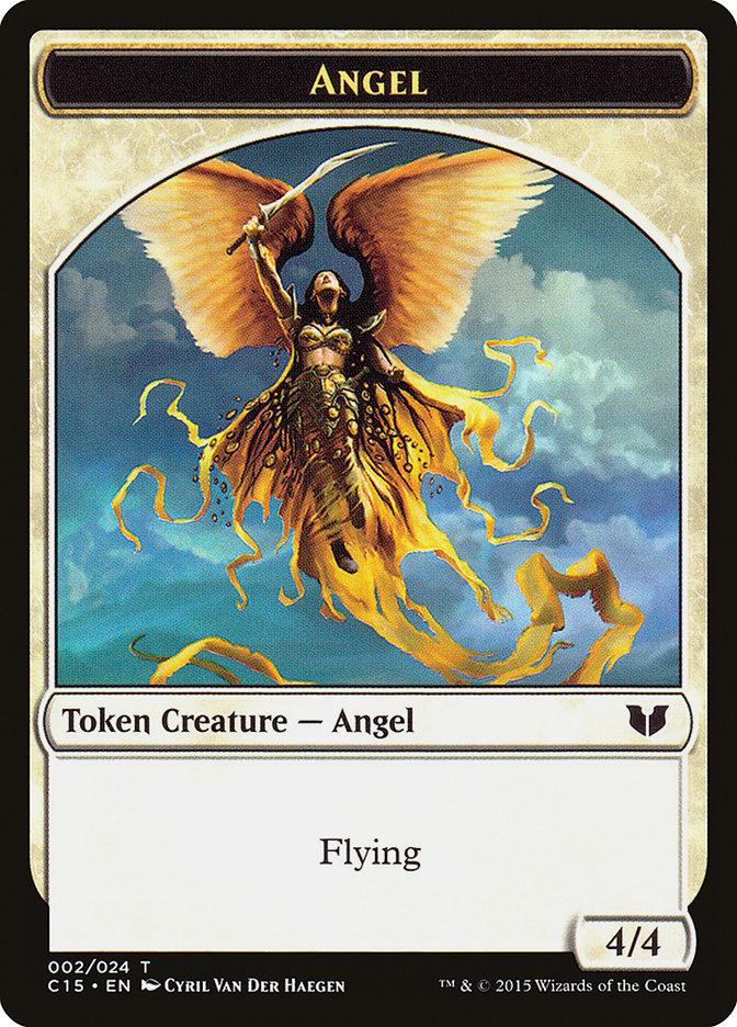 Angel // Knight (005) Double-Sided Token [Commander 2015 Tokens] - La Boîte Mystère ( The Mystery Box)