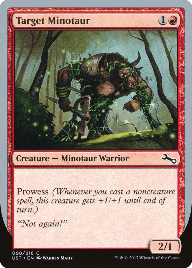Target Minotaur (Vine Art) [Unstable] - La Boîte Mystère ( The Mystery Box)