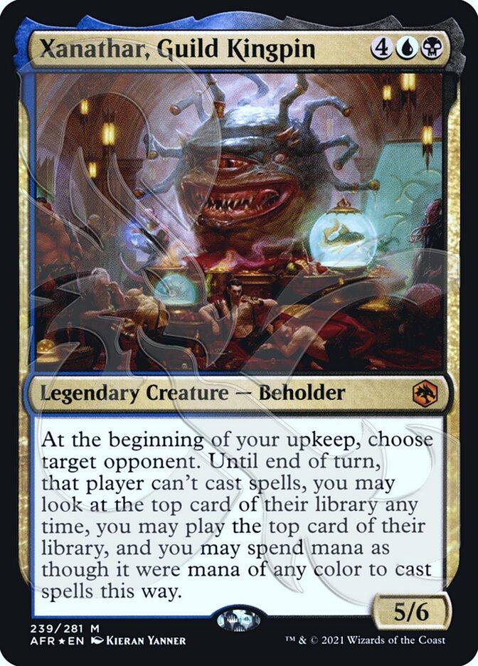 Xanathar, Guild Kingpin (Ampersand Promo) [Dungeons & Dragons: Adventures in the Forgotten Realms Promos] - La Boîte Mystère ( The Mystery Box)