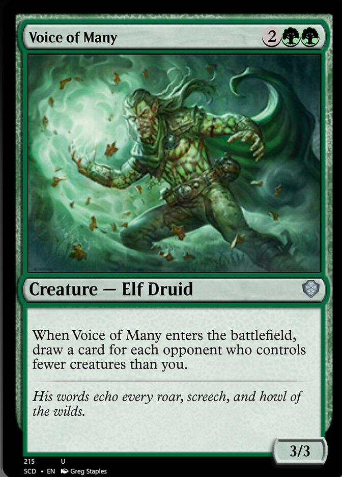 Voice of Many [Starter Commander Decks] - La Boîte Mystère ( The Mystery Box)