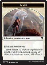 Mask // Horror Double-sided Token [Commander 2018] - La Boîte Mystère ( The Mystery Box)