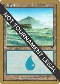 Island (333) - 2002 Raphael Levy (7ED) [World Championship Decks] - La Boîte Mystère ( The Mystery Box)