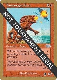 Flametongue Kavu - 2002 Sim Han How (PLS) (SB) [World Championship Decks] - La Boîte Mystère ( The Mystery Box)