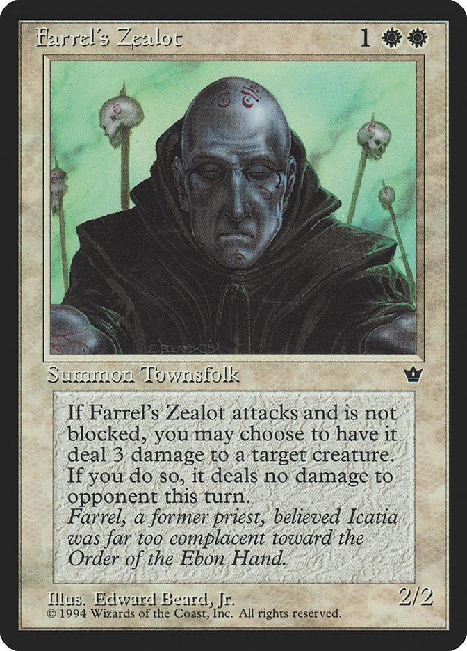 Farrel's Zealot (Edward P. Beard, Jr.) [Fallen Empires] - La Boîte Mystère ( The Mystery Box)