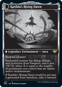Katilda, Dawnhart Martyr // Katilda's Rising Dawn [Innistrad: Double Feature] - La Boîte Mystère ( The Mystery Box)