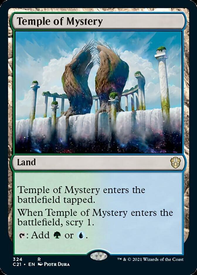 Temple of Mystery [Commander 2021] - La Boîte Mystère ( The Mystery Box)