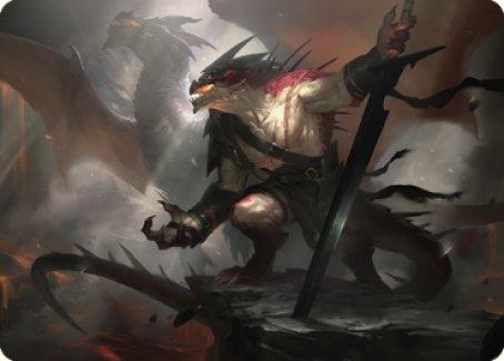 Rivaz of the Claw Art Card [Dominaria United Art Series] - La Boîte Mystère ( The Mystery Box)