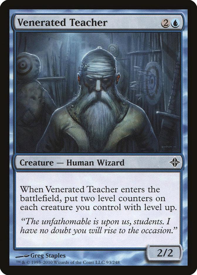 Venerated Teacher [Rise of the Eldrazi] - La Boîte Mystère ( The Mystery Box)