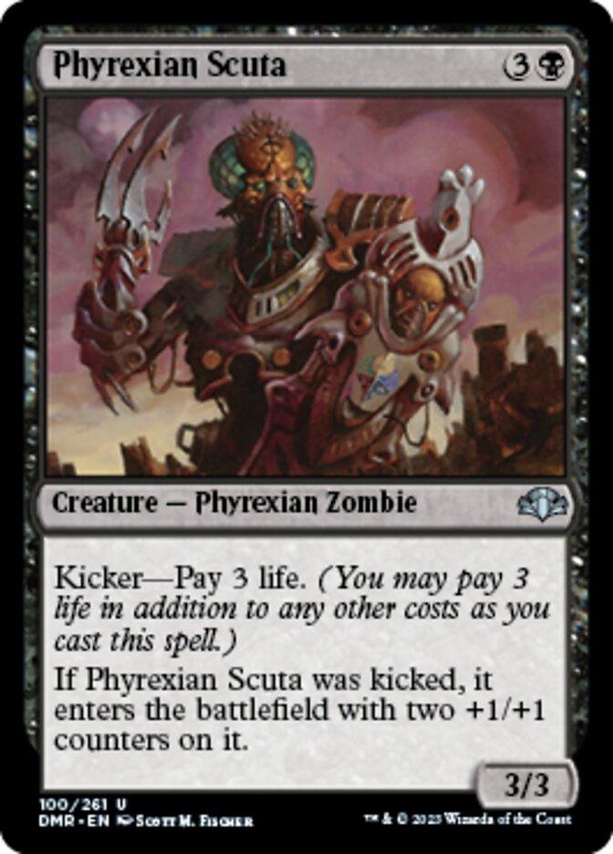 Phyrexian Scuta [Dominaria Remastered] - La Boîte Mystère ( The Mystery Box)