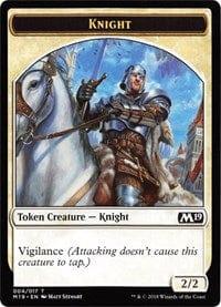Knight // Zombie Double-sided Token (Game Night) [Core Set 2019] - La Boîte Mystère ( The Mystery Box)