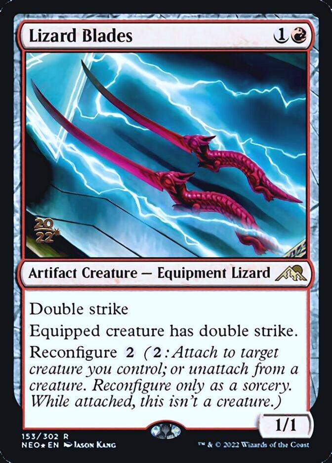 Lizard Blades [Kamigawa: Neon Dynasty Prerelease Promos] - La Boîte Mystère ( The Mystery Box)