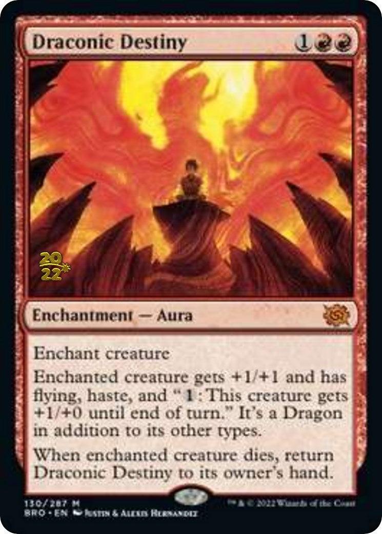 Draconic Destiny [The Brothers' War: Prerelease Promos] - La Boîte Mystère ( The Mystery Box)
