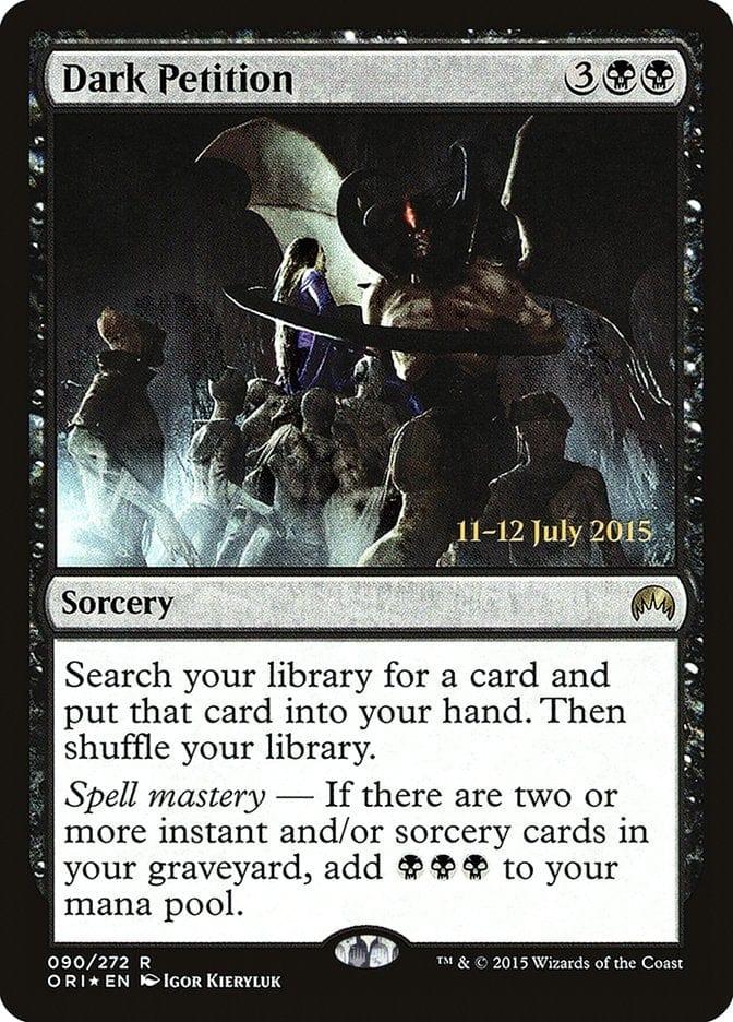 Dark Petition [Magic Origins Prerelease Promos] - La Boîte Mystère ( The Mystery Box)
