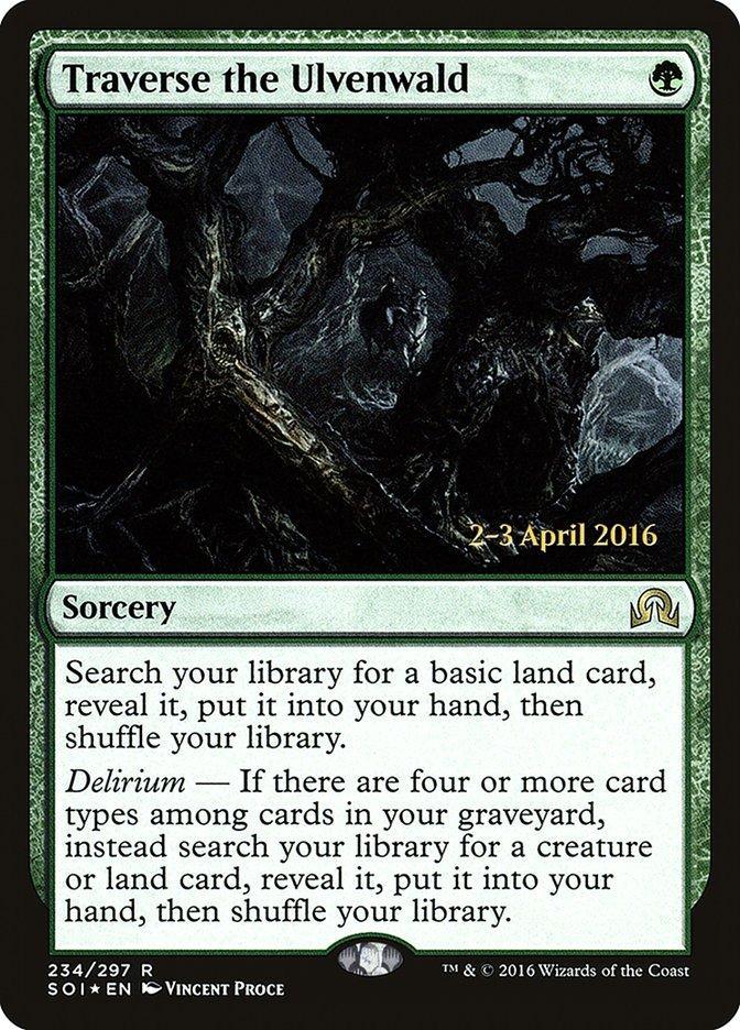 Traverse the Ulvenwald [Shadows over Innistrad Prerelease Promos] - La Boîte Mystère ( The Mystery Box)
