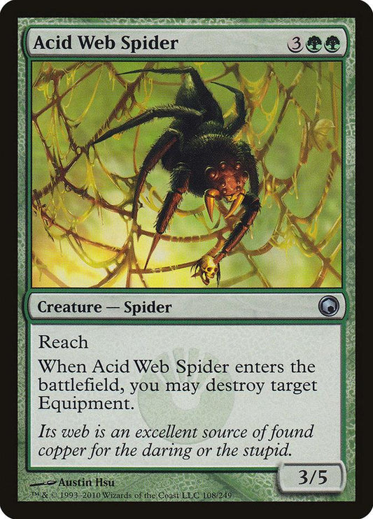 Acid Web Spider [Scars of Mirrodin] - La Boîte Mystère ( The Mystery Box)