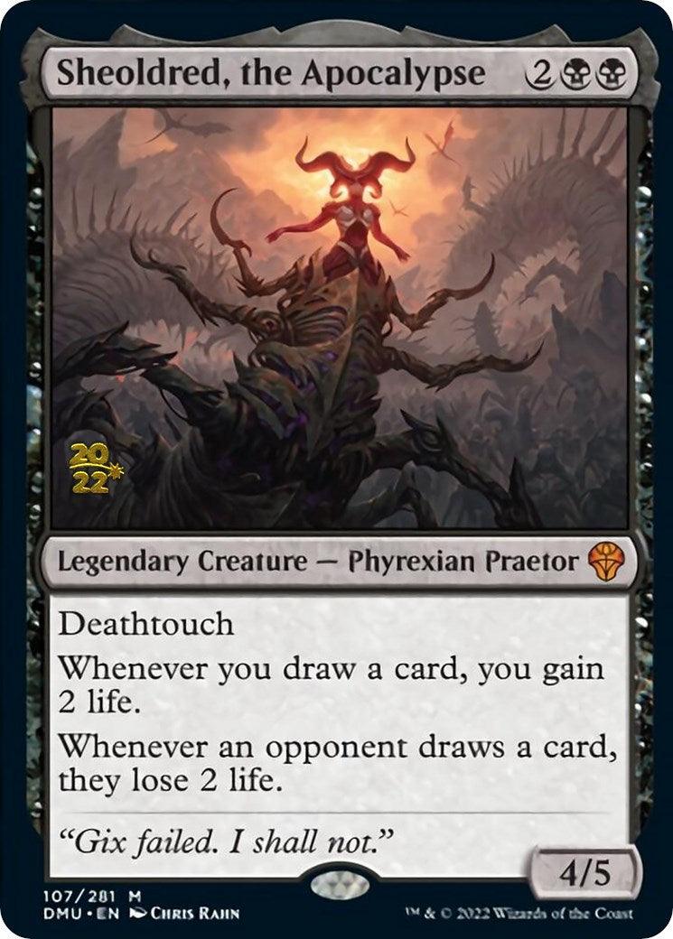 Sheoldred, the Apocalypse [Dominaria United Prerelease Promos] - La Boîte Mystère ( The Mystery Box)