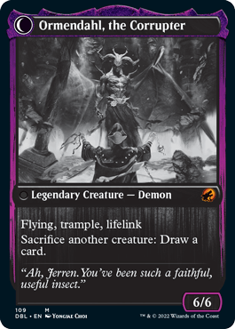 Jerren, Corrupted Bishop // Ormendahl, the Corrupted [Innistrad: Double Feature] - La Boîte Mystère ( The Mystery Box)