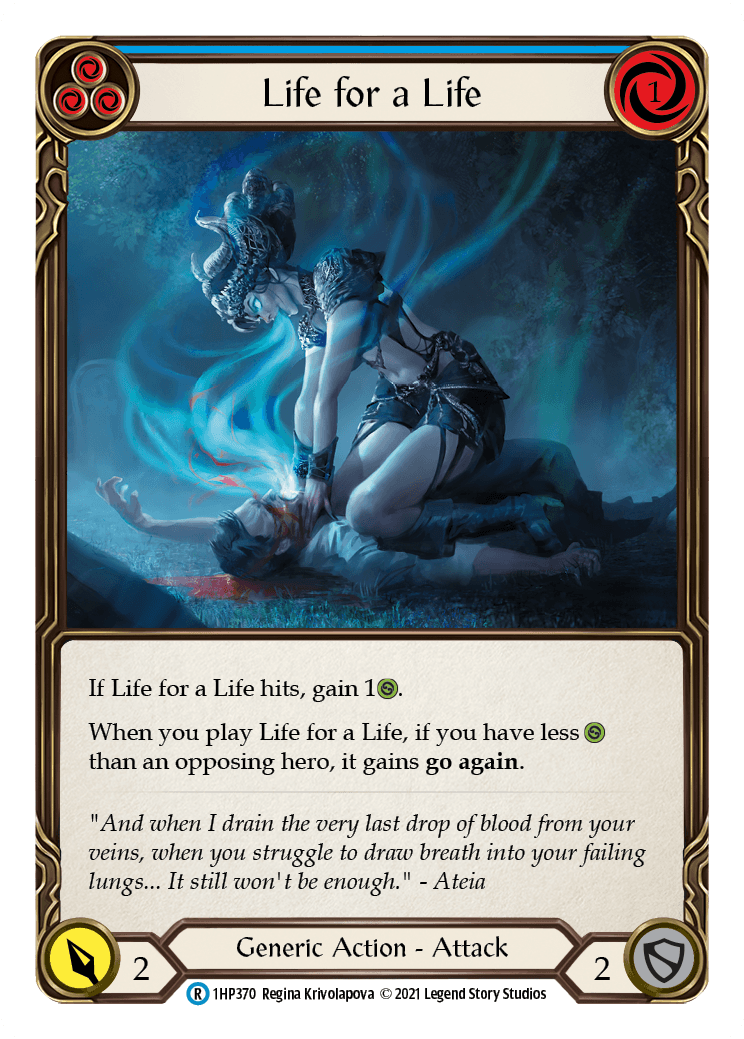 Life for a Life (Blue) [1HP370] - La Boîte Mystère ( The Mystery Box)