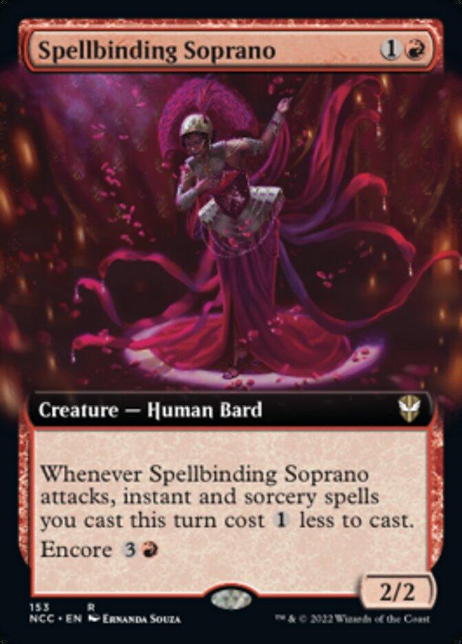 Spellbinding Soprano (Extended Art) [Streets of New Capenna Commander] - La Boîte Mystère ( The Mystery Box)