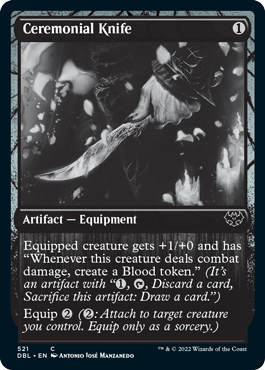Ceremonial Knife [Innistrad: Double Feature] - La Boîte Mystère ( The Mystery Box)