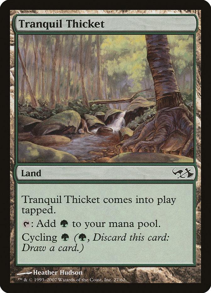 Tranquil Thicket [Duel Decks: Elves vs. Goblins] - La Boîte Mystère ( The Mystery Box)