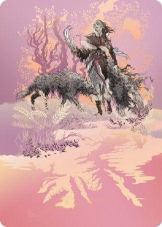 Arlinn, the Pack's Hope 2 Art Card [Innistrad: Midnight Hunt Art Series] - La Boîte Mystère ( The Mystery Box)