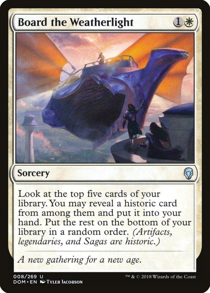 Board the Weatherlight [Dominaria] - La Boîte Mystère ( The Mystery Box)