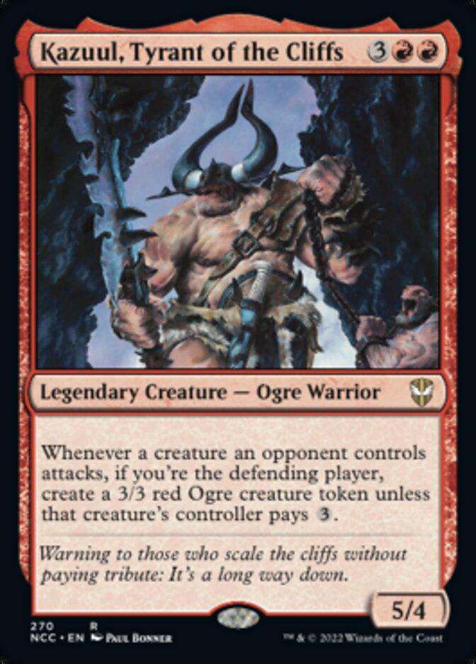Kazuul, Tyrant of the Cliffs [Streets of New Capenna Commander] - La Boîte Mystère ( The Mystery Box)