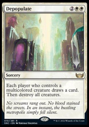 Depopulate (Promo Pack) [Streets of New Capenna Promos] - La Boîte Mystère ( The Mystery Box)