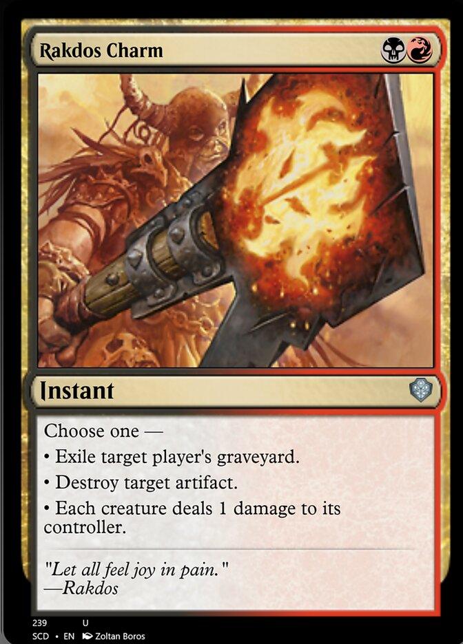 Rakdos Charm [Starter Commander Decks] - La Boîte Mystère ( The Mystery Box)