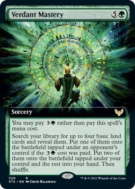 Verdant Mastery (Extended) [Strixhaven: School of Mages] - La Boîte Mystère ( The Mystery Box)