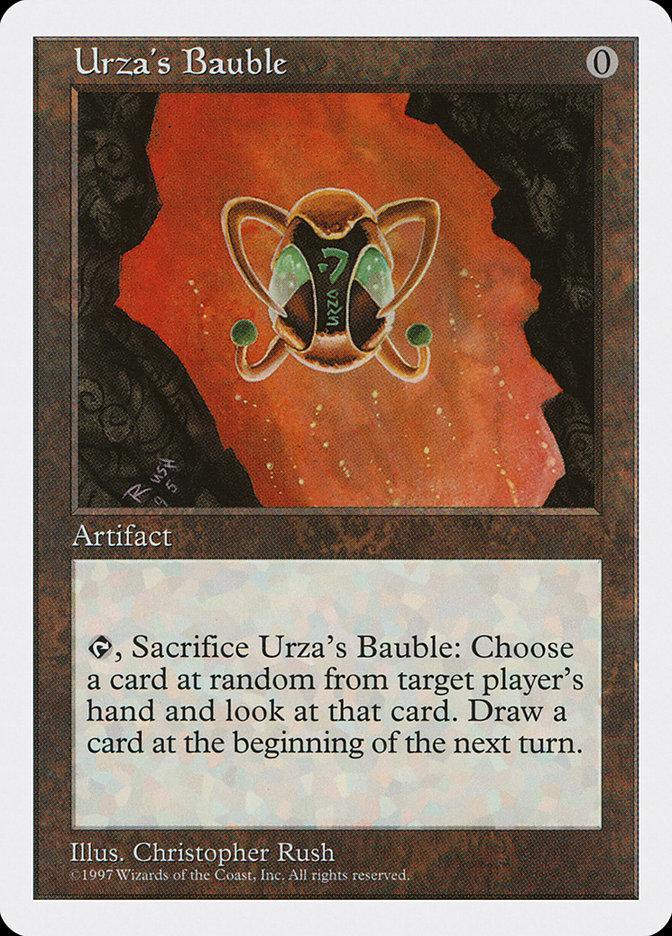 Urza's Bauble [Fifth Edition] - La Boîte Mystère ( The Mystery Box)