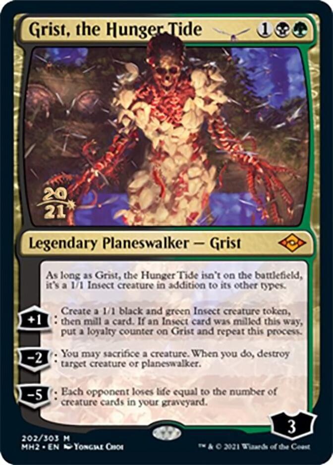 Grist, the Hunger Tide [Modern Horizons 2 Prerelease Promos] - La Boîte Mystère ( The Mystery Box)
