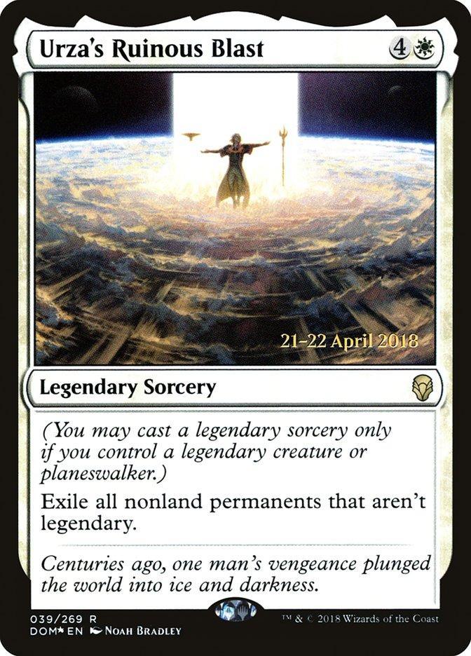 Urza's Ruinous Blast [Dominaria Prerelease Promos] - La Boîte Mystère ( The Mystery Box)