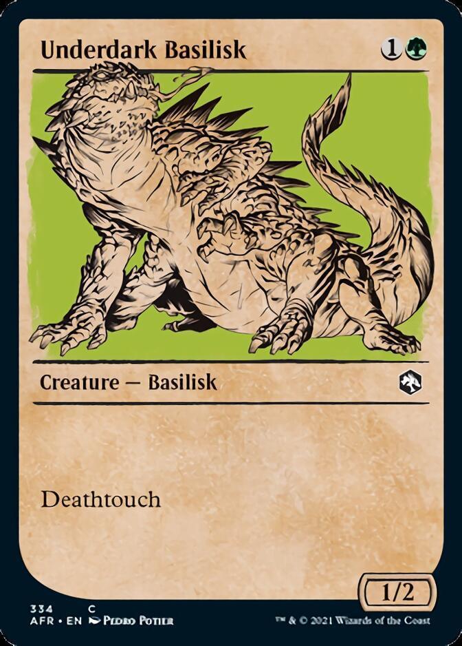 Underdark Basilisk (Showcase) [Dungeons & Dragons: Adventures in the Forgotten Realms] - La Boîte Mystère ( The Mystery Box)