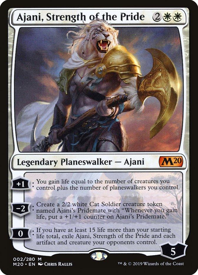 Ajani, Strength of the Pride [Core Set 2020] - La Boîte Mystère ( The Mystery Box)