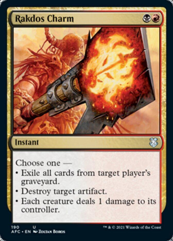 Rakdos Charm [Dungeons & Dragons: Adventures in the Forgotten Realms Commander] - La Boîte Mystère ( The Mystery Box)