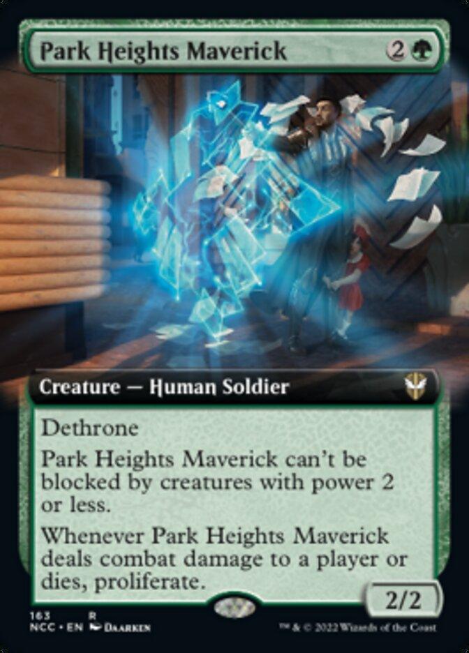 Park Heights Maverick (Extended Art) [Streets of New Capenna Commander] - La Boîte Mystère ( The Mystery Box)